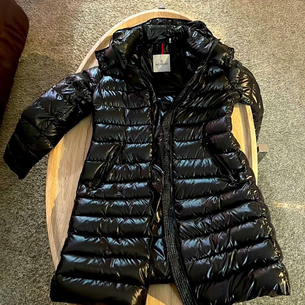 Moncler Moka long down puffer coat Moncler